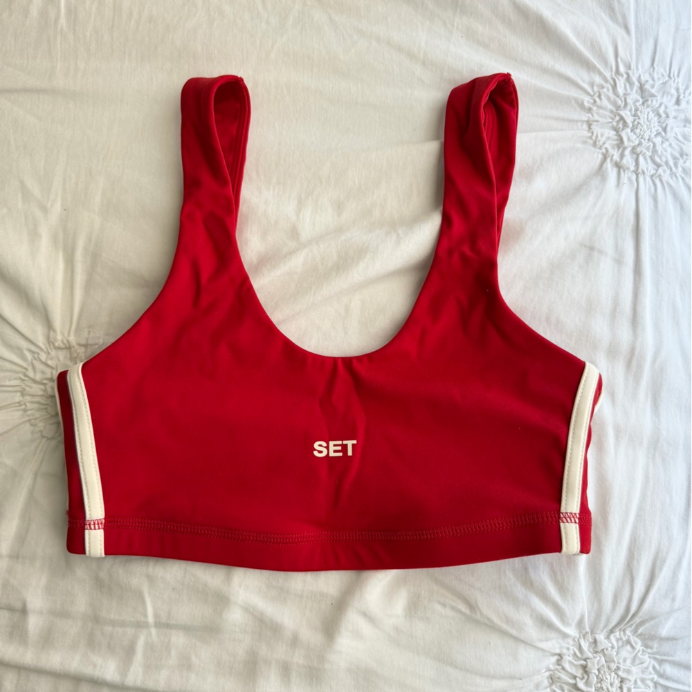 SET Active SPORTBODY® SPORTY DUO LIFT BRA - LEGACY Size XSLegacy / XS - Picture 4 of 4